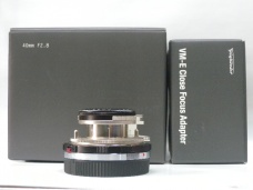 ヘリアー40mmF2.8 VM-Eクローズフォーカスアダプターセット