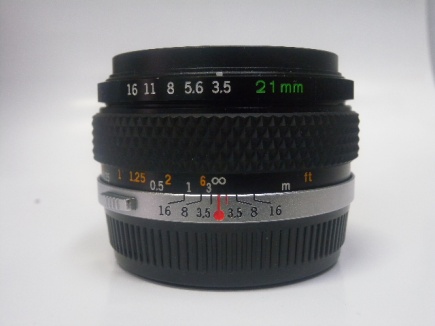 OMズイコー21mmF3.5MC