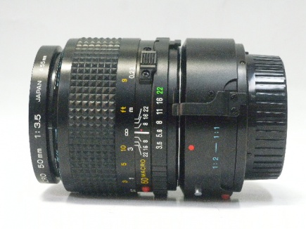 nMDマクロ50mmF3.5 チューブ付
