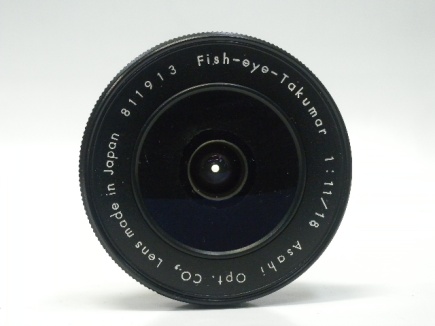 フィッシュアイタクマー18mmF11